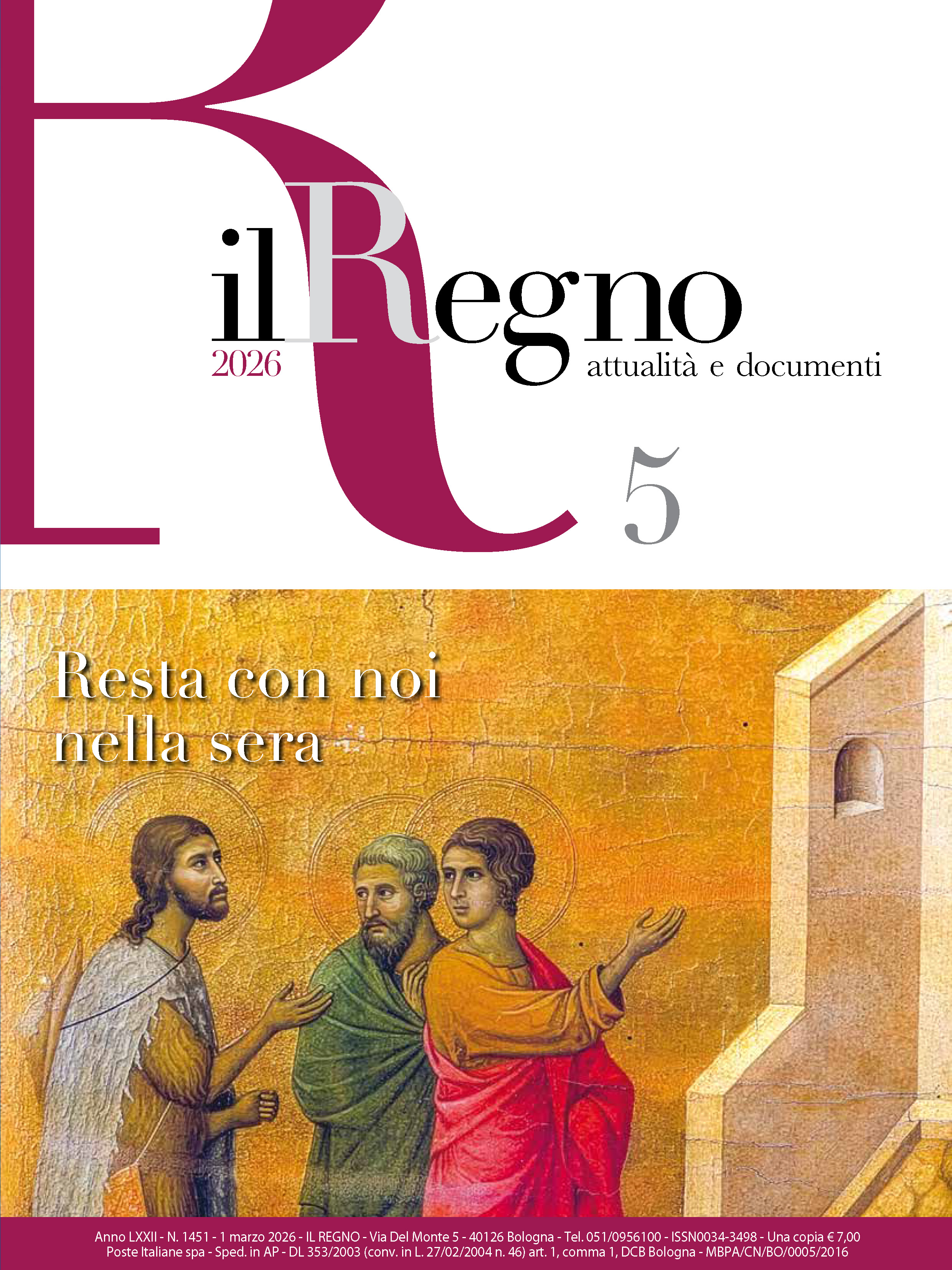 Copertina di Documenti Anno 2026 Numero 5