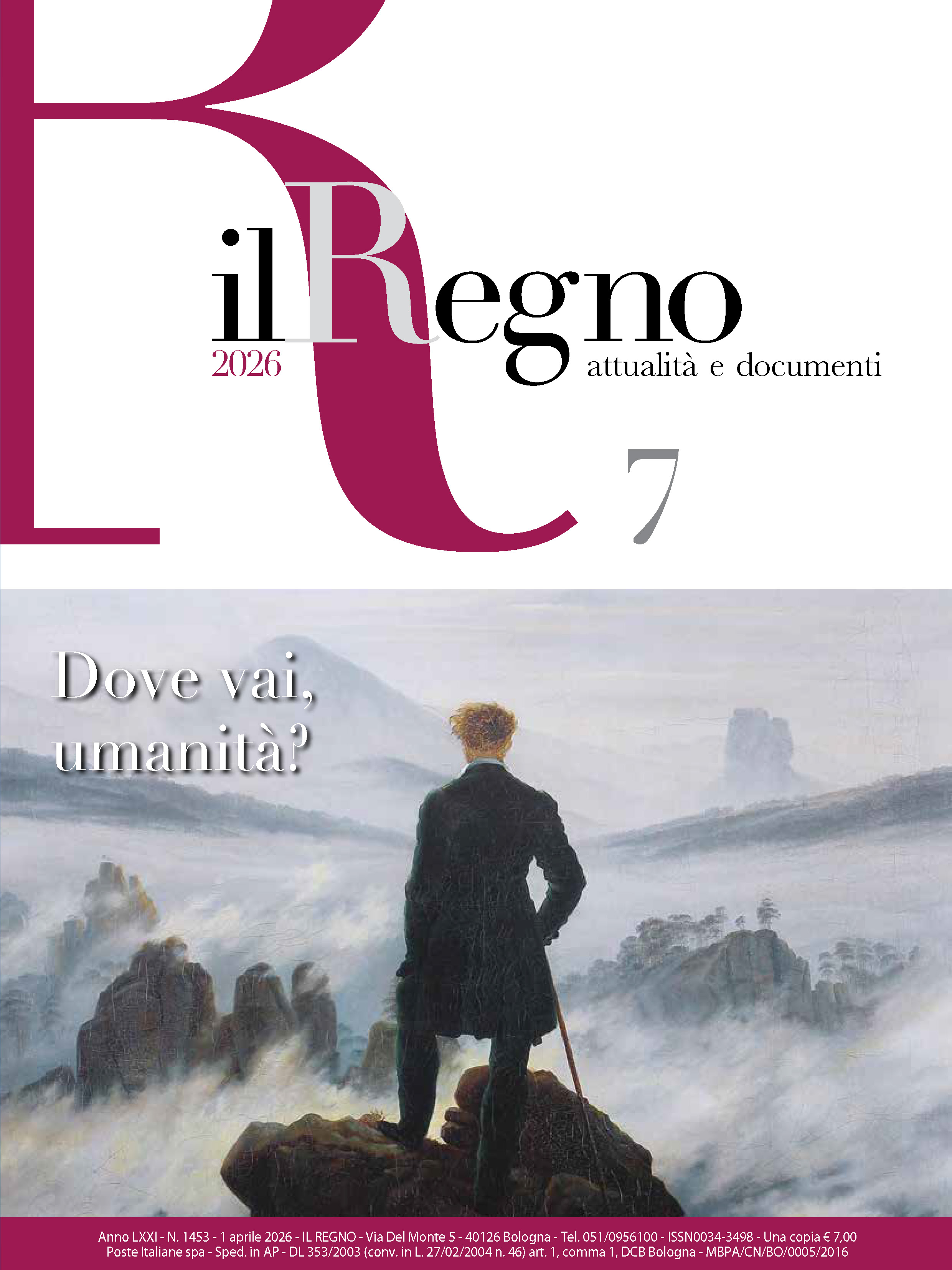 Copertina di Documenti Anno 2026 Numero 7