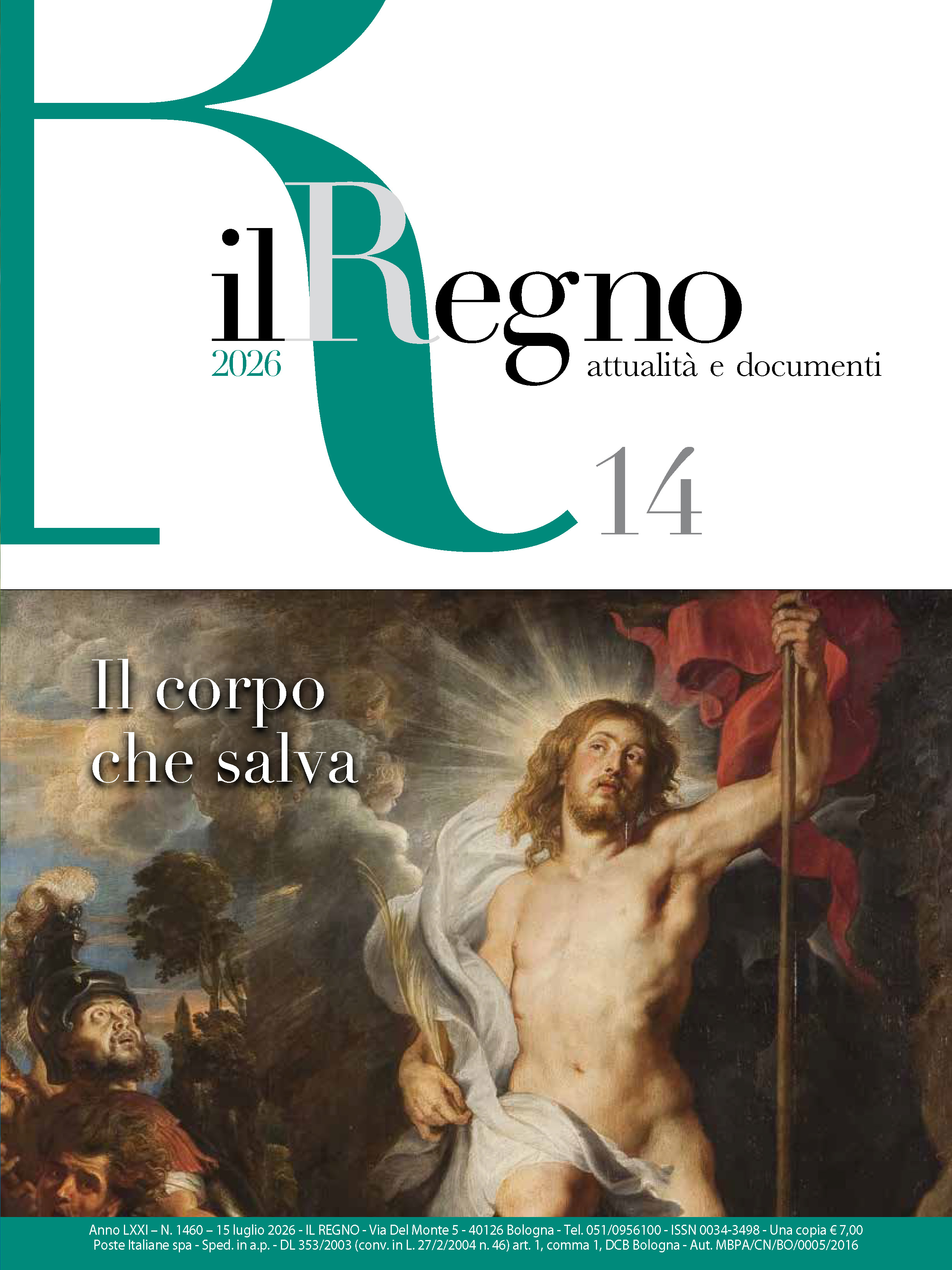 Copertina di Attualità Anno 2026 Numero 14