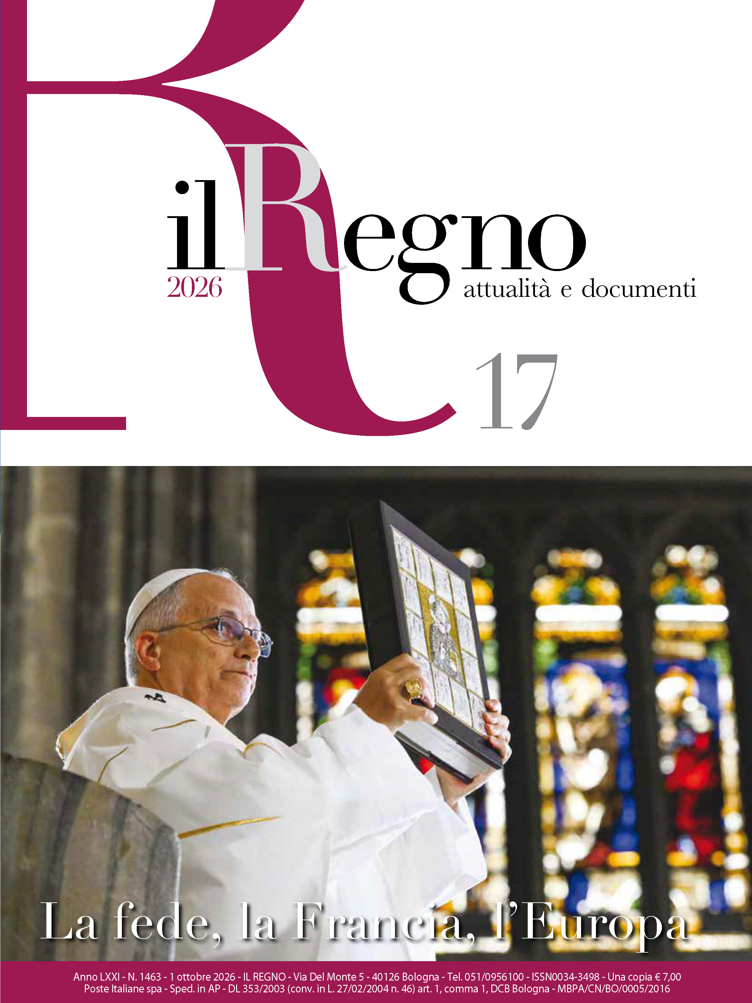 Copertina di Documenti Anno 2026 Numero 17
